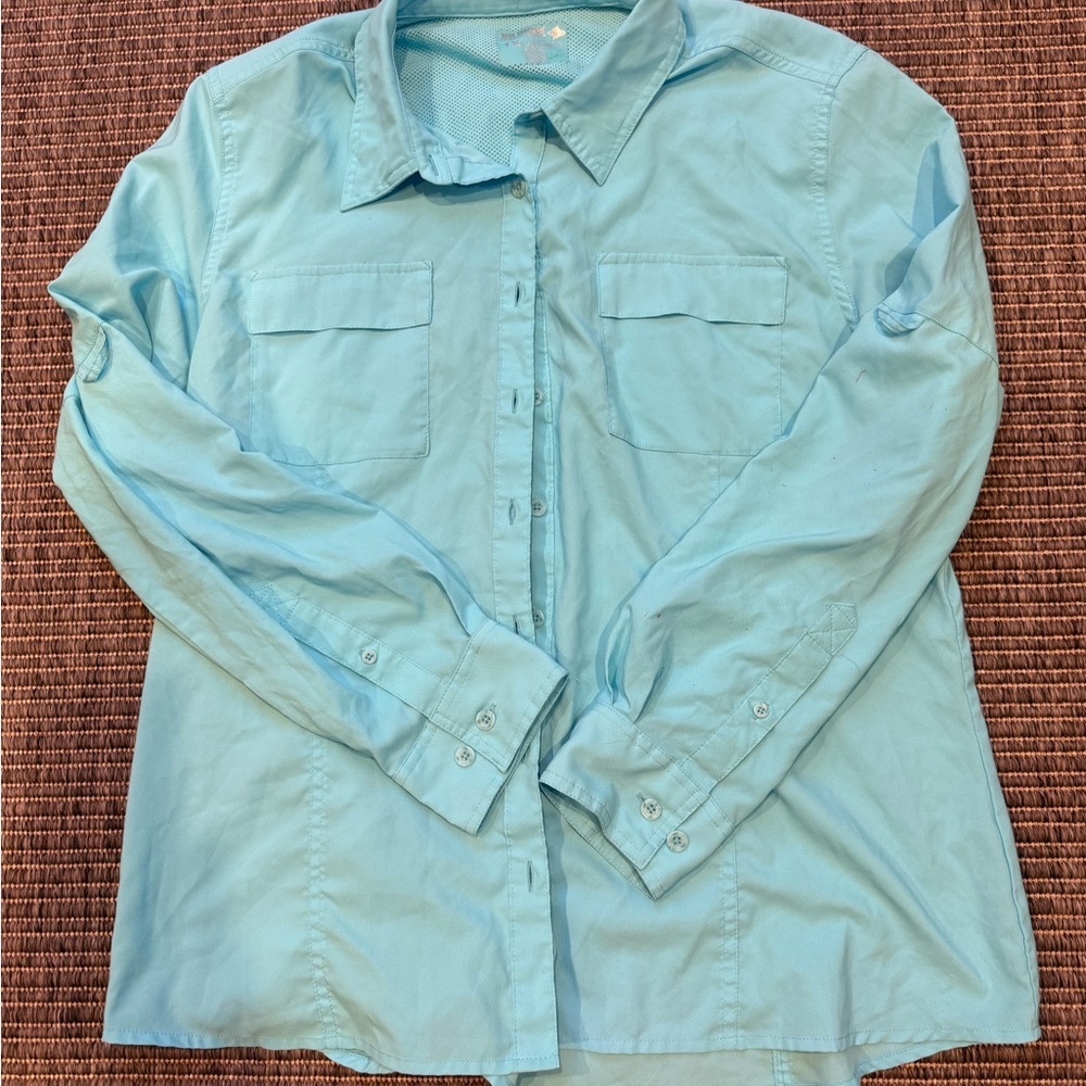 Reel Legends Saltwater Blue Shirt